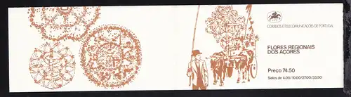 Markenheftchen Blumen