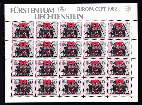 Europa 1982 Historische Ereignisse, Bogensatz **