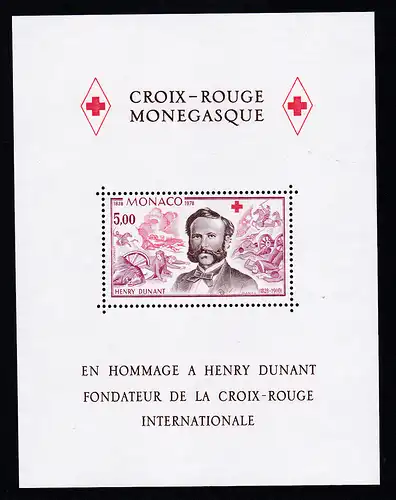 150. Geburtstag von Henri Dunant, Block **