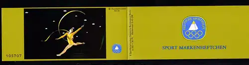 Sport Markenheftchen 1981