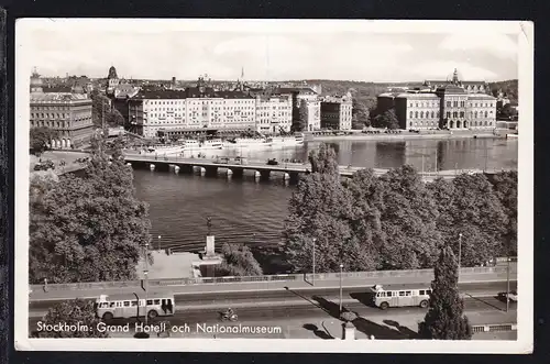 Stockholm Grand-Hotel und Nationalmuseum