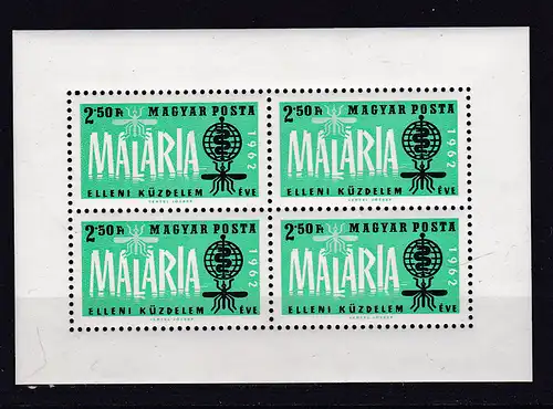 Kampf gegen die Malaria Block **