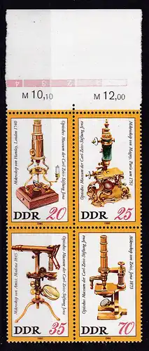 Optisches Museum der Carl-Zeiss-Stiftung Jena Oberrand-Viererblock **