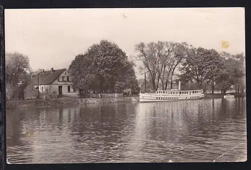 Dampfer "Deutschland",Karte min. Eckbug