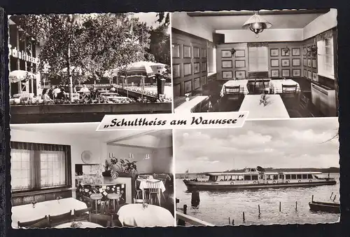 Restaurant und Cafe "Schultheiss am Wannsee)