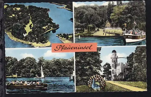 Berlin Pfaueninsel, Karte Eckbug