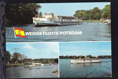 Weisse Flotte Potsdam MS "Sanssouci", MS "Berlin" und MS "Caputh"