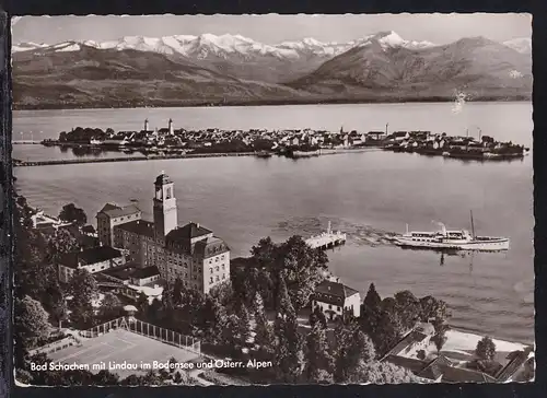 Bad Schachen mit Lindau im Bodensee und Österr. Alpen