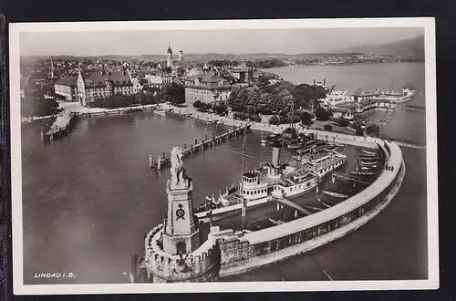 Dampfer "Bavaria" im Lindauer Hafen