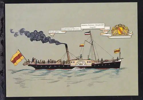 Dampfschiff "Leopold"