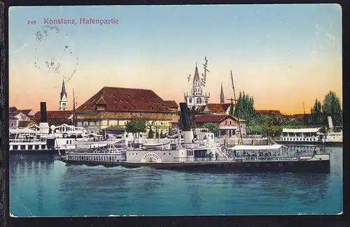 Dampfer "Zähringen" in Konstanz