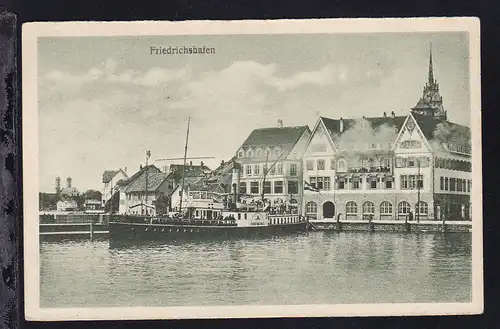 Dampfer "Kaiser Franz Josef" in Friedrichshafen