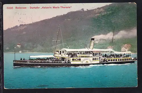 Dampfer "Kaiserin Maria-Theresia" 