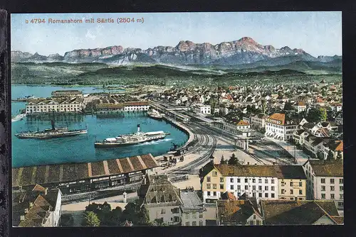 Romanshorn um 1906, Repro 1990