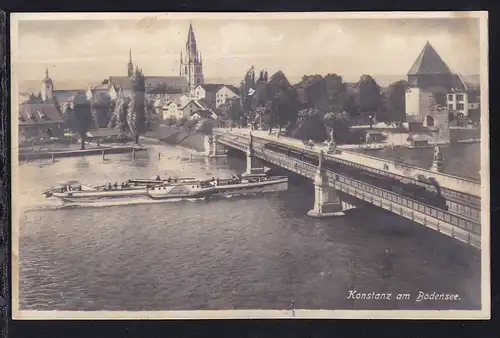 Dampfer "Schweiz" in Konstanz