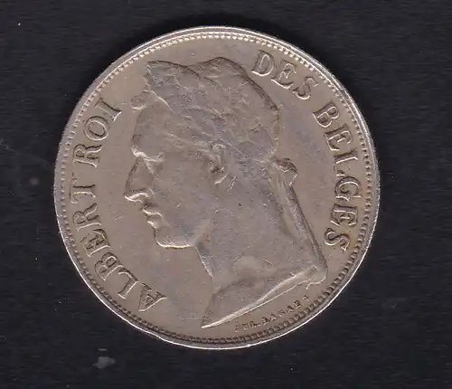 Belgisch-Kongo 1 Franc Palme 1927, SS