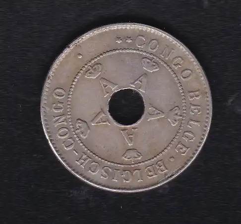 Belgisch-Kongo 10 Centimes 1911, SS