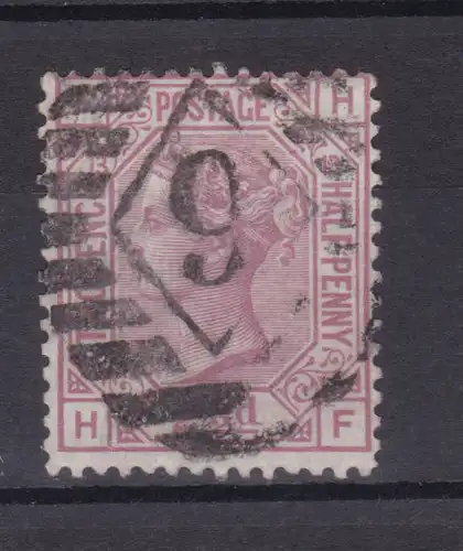 Königin Viktoria 2½ P. Platte 13