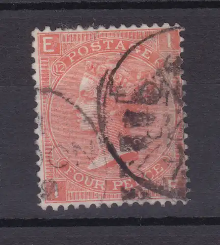 Königin Viktoria 4 P. Platte 12