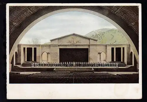 Oberammergau K1 (13b) OBERAMMERGAU PASSIONSSPIELE 1950 03.7.50 