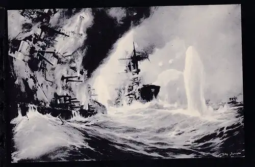 Vernichtung russischer Kriegsschiffe, Stöwer-Karte