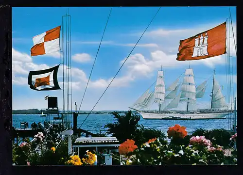 Segelschulschiff "Gorch Fock" am Willkommenshöft