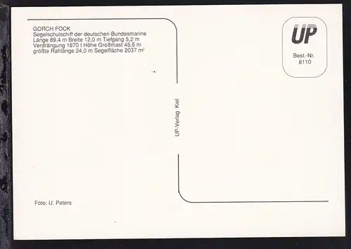 Segelschulschiff "Gorch Fock"