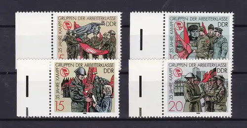 35 Jahre Kampfgruppen, Randstücke **