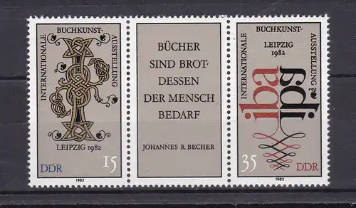 Internationale Buchkunstausstellung Leipzig, Zusammendruck **