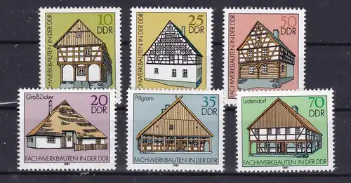 Fachwerkbauten in der DDR (II), **