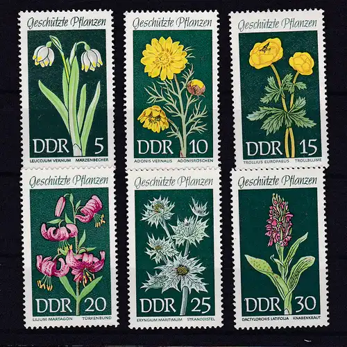 Geschützte heimische Pflanzen (II), **