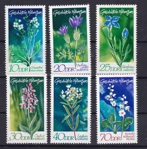 Geschützte heimische Pflanzen (III), **