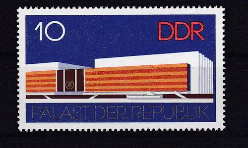 Eröffnung des Palastes der Republik, **