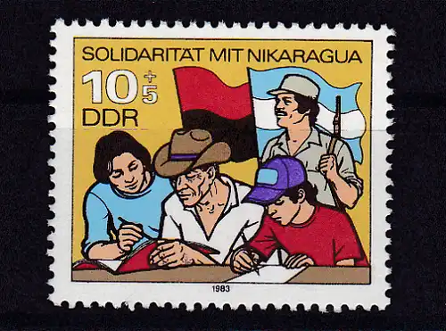 Solidarität mit Nikaragua, **