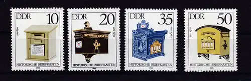Historische Briefkästen, **