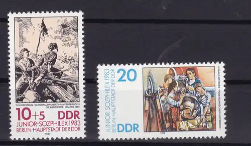 JUNIOR-SOZPHILEX Berlin 1983, **