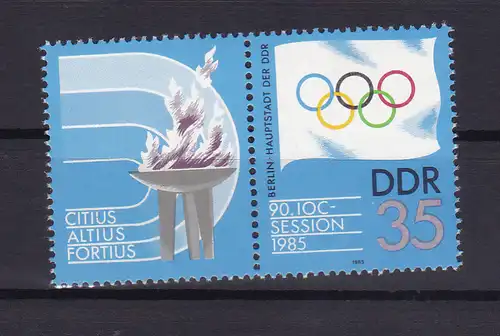 90. Session des IOC, Zusammendruck **