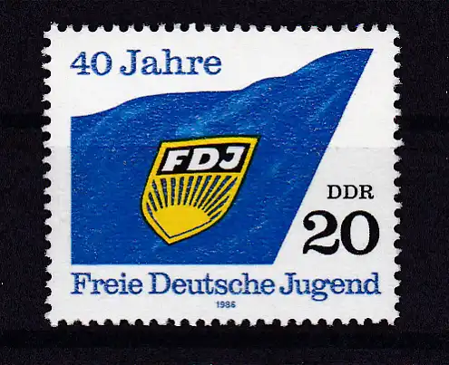 40 Jahre Freie Deutsche Jugend, **