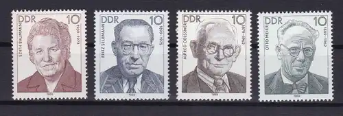 Persönlichkeiten der deutschen Arbeiterbewegung (XV), **