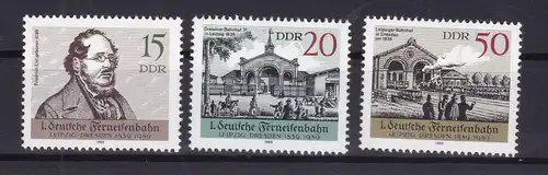150 Jahre 1. Deutsche Ferneisenbahn Leipzig-Dresden, **