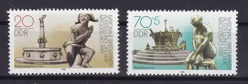 Nationale Briefmarkenausstellung Magdeburg 1989, **