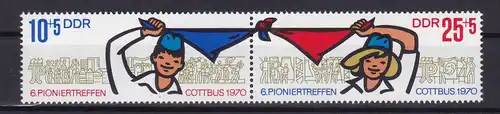 6. Pioniertreffen Cottbus 1970, Zusammendruck **