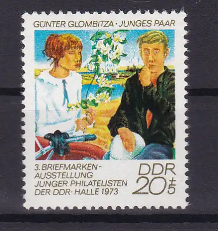 Briefmarkenausstellung junger Philatelisten der DDR, **
