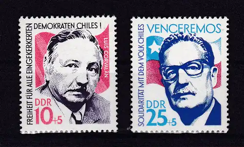 Solidarität mit dem chilenischen Volk, **