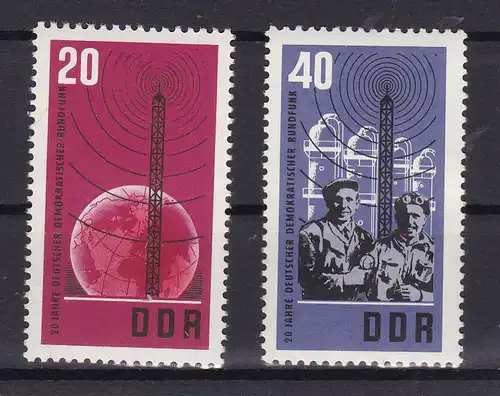 20 Jahre Deutscher Demokratischer Rundfunk, **