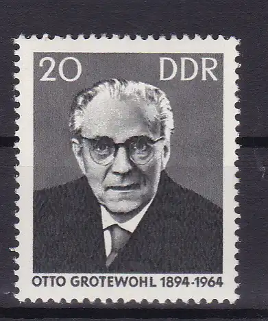 1. Todestag von Otto Grotewohl, **