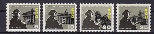 10 Jahre Nationale Volksarmee, **