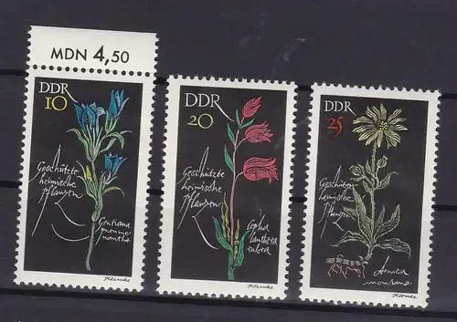 Geschützte heimische Pflanzen, **