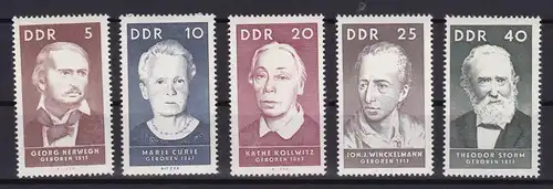 Berühmte Persönlichkeiten, **