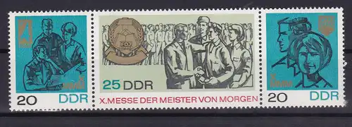 Messe der Meister von Morgen, Zusammendruck **